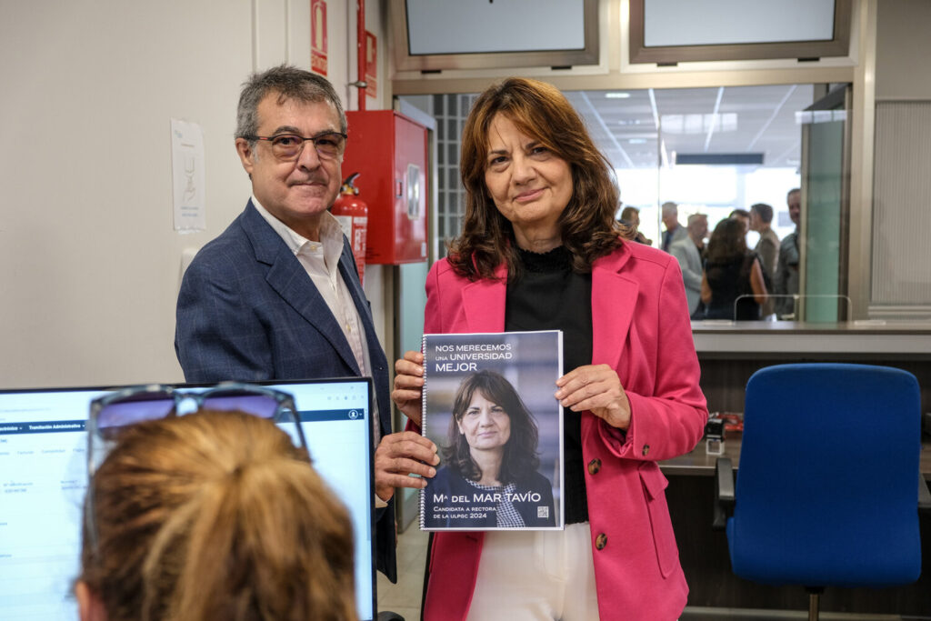 Candidatos a rector de la ULPGC. María del Mar Tavío