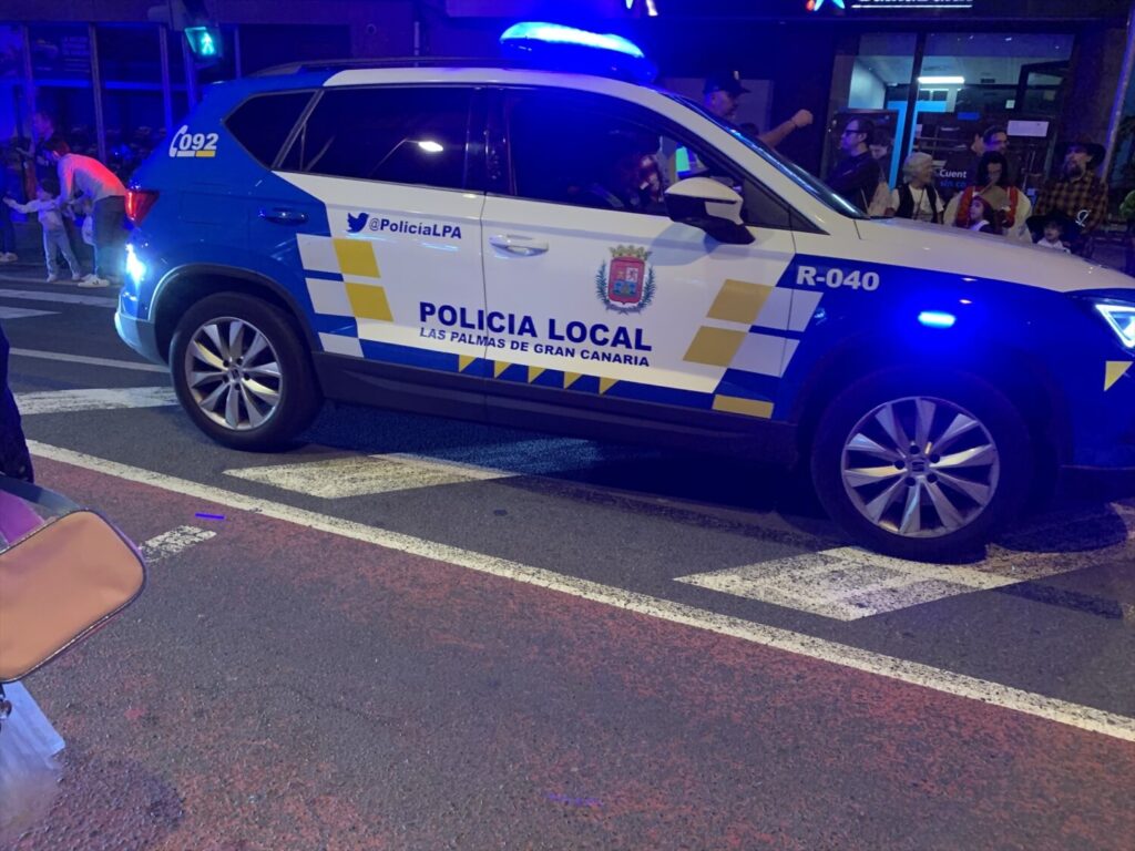 La Policía Local de Las Palmas de Gran Canaria se niega a reforzar los servicios extras. (ARCHIVO) Coche de Policía Local de Las Palmas de Gran Canaria/ EUROPA PRESS.