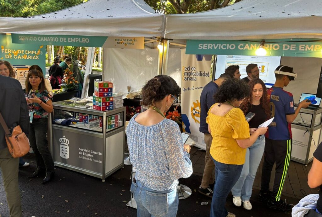 Feria de Empleo de Canarias. Imagen Servicio Canario de Empleo