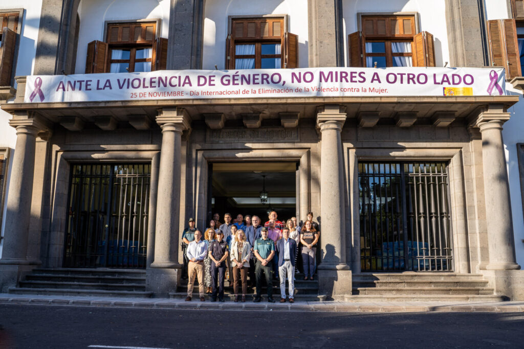 La Delegación del Gobierno en Canarias se une a los actos por el 25N 