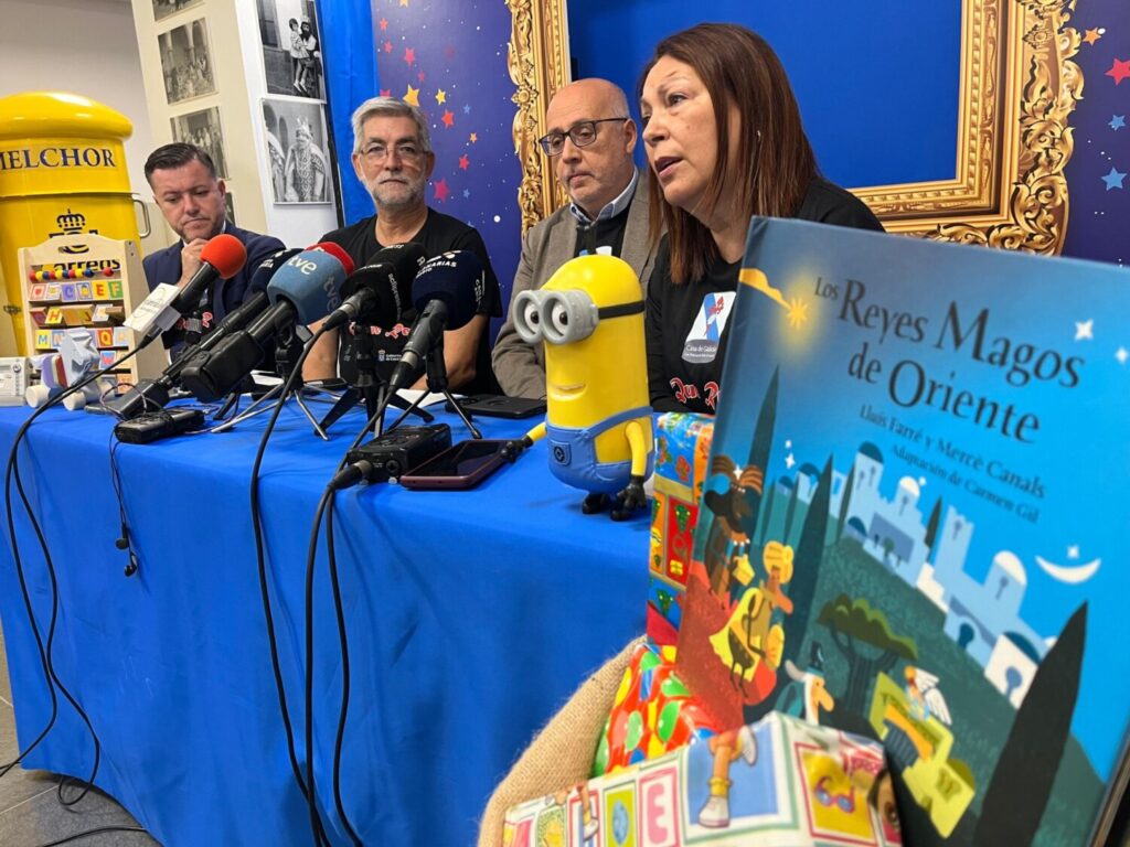 Comienza la campaña solidaria ‘+ Que Reyes’. La concejala de Bienestar Social de Las Palmas de Gran Canaria, Carmen Luz Vargas, durante la presentación de la campaña de '+ Que Reyes'/ Ayuntamiento de Las Palmas de Gran Canaria. 