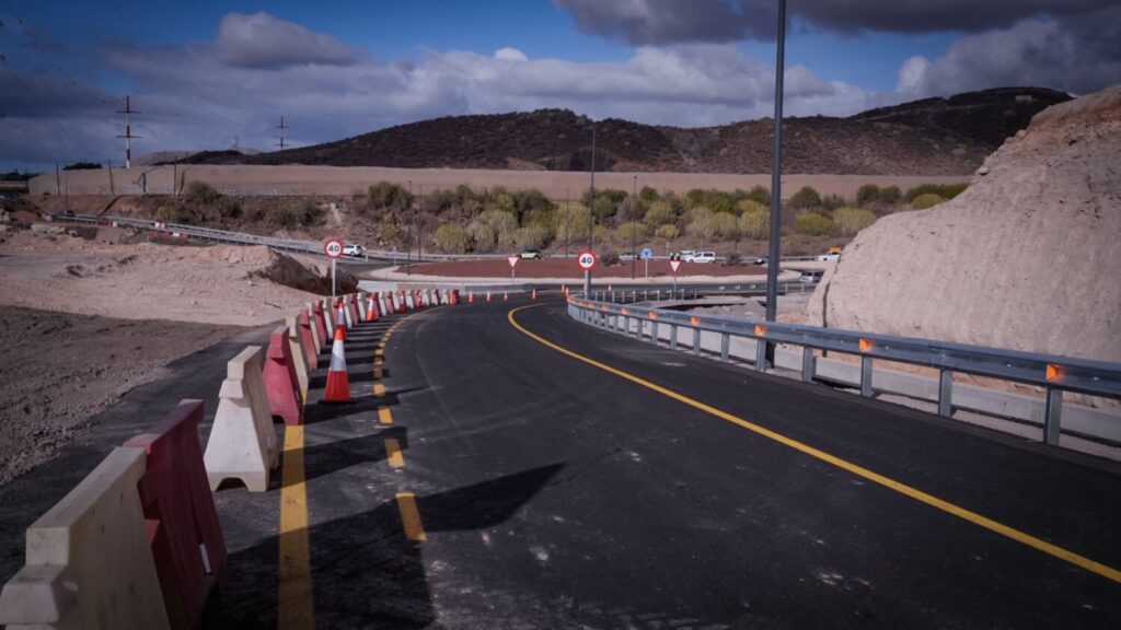 Mejora en el tráfico de la TF-1, con la apertura del ramal hacia Oroteanda