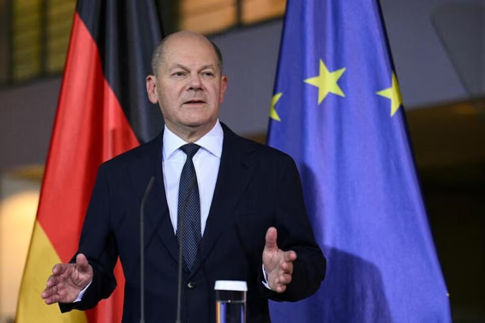 El canciller alemán Olaf Scholz. Imagen Reuters