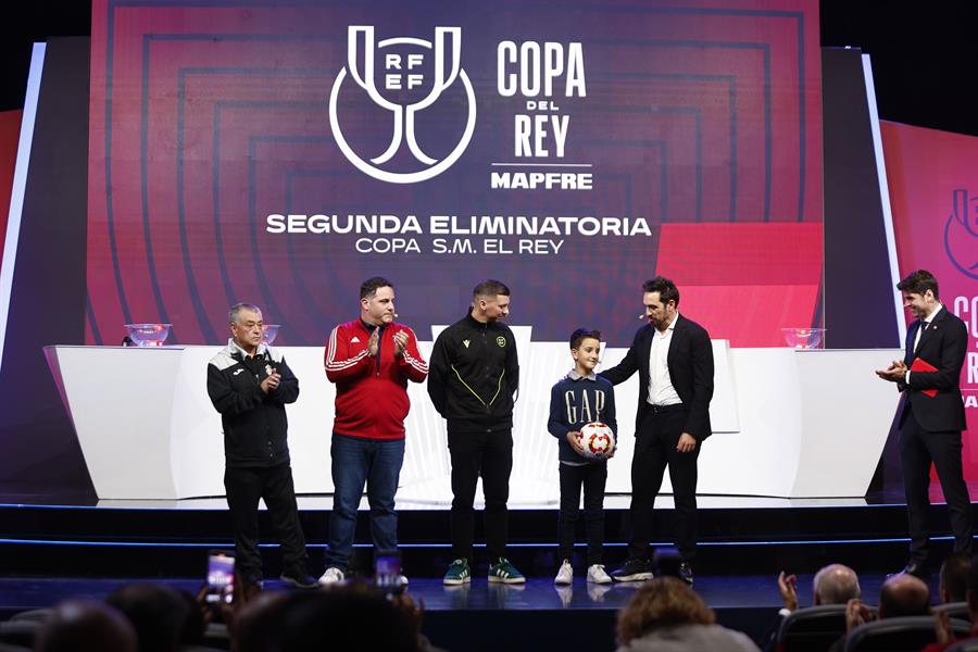 Sorteo Segunda eliminatoria de la Copa del Rey. EFE