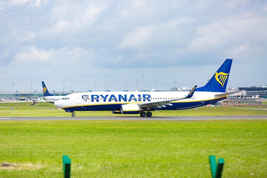 Multa a cinco aerolíneas 'low cost'. Imagen: Avión de Ryanair. Europa Press 