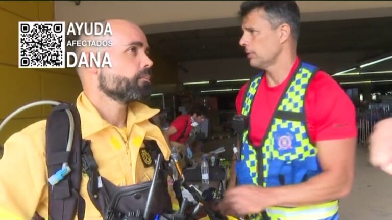 Más de 70 personas forman parte del dispositivo canario enviado a Valencia