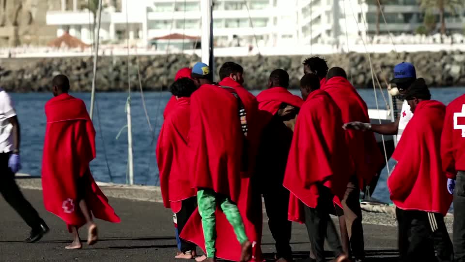 Llegan más de un centenar de migrantes a Gran Canaria/Reuters