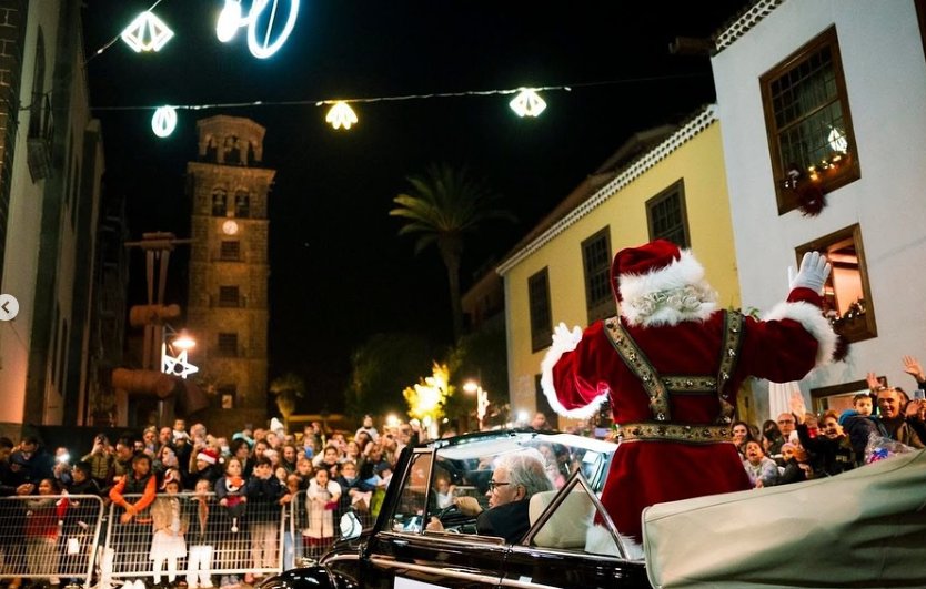 Papá Noel llega a La Laguna/La Laguna Zona Comercial