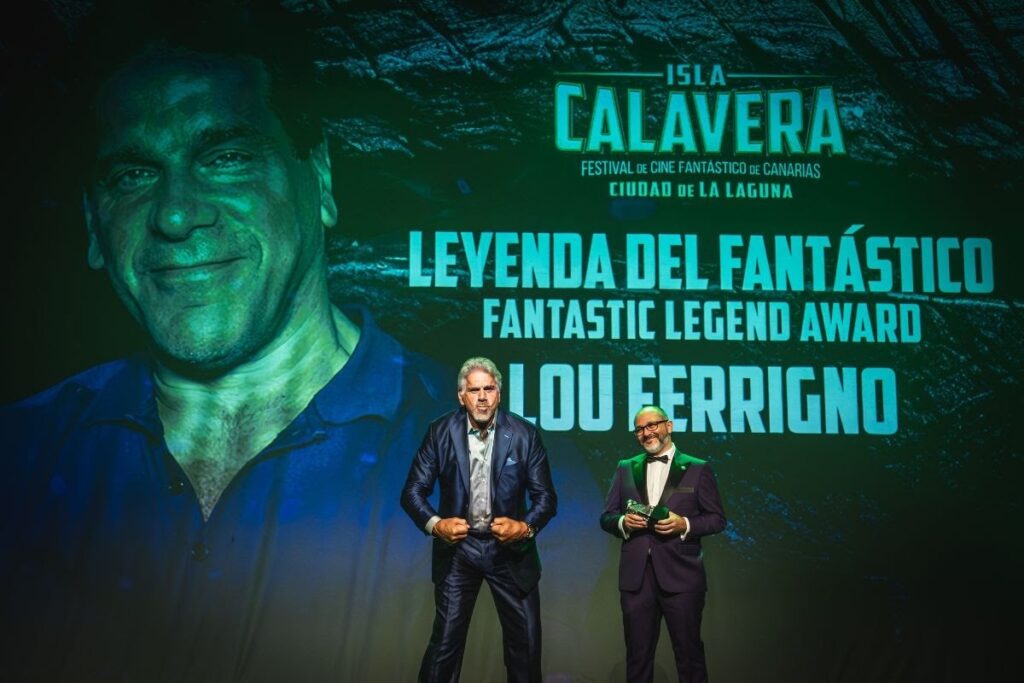 El actor Lou Ferrigno, que ha interpretado a 'Hulk', en el Festival Isla Calavera/Isla Calavera