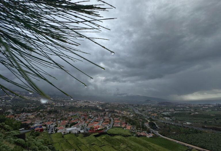 Una primavera más fría de lo normal en Canarias
