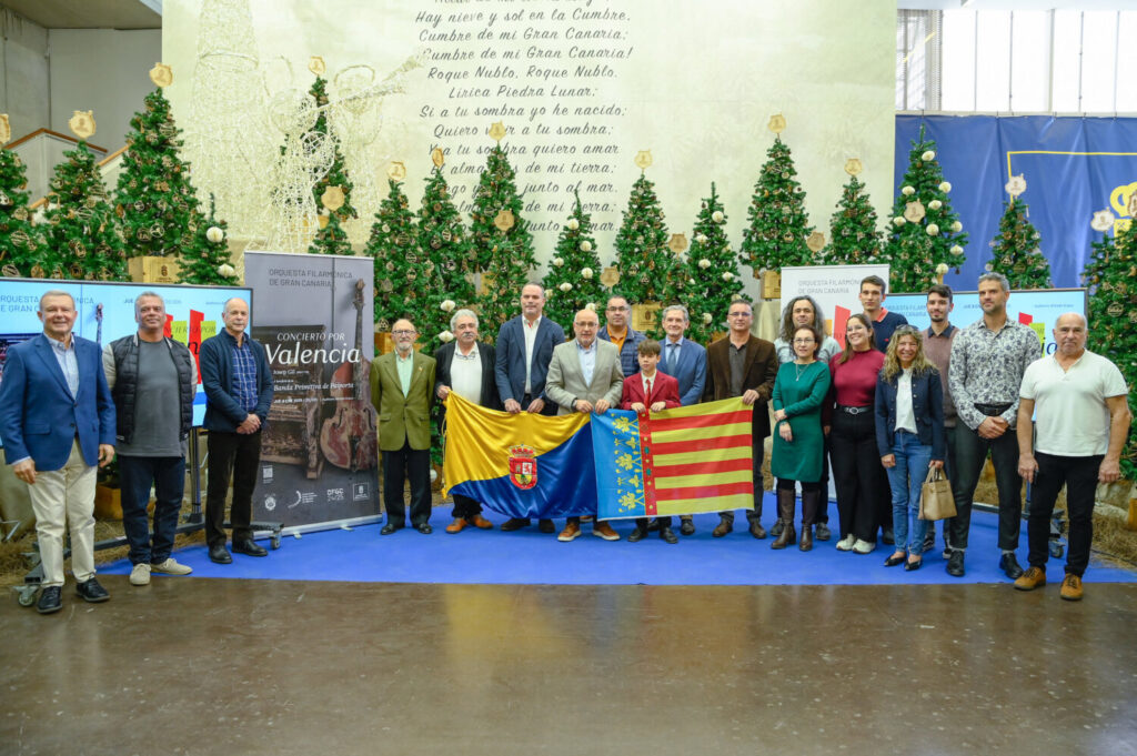 La OFGC da un Concierto Solidario por Valencia. Presentación del Concierto Solidario por Valencia de la Orquesta Filarmónica de Gran Canaria/ Cabildo de Gran Canaria.