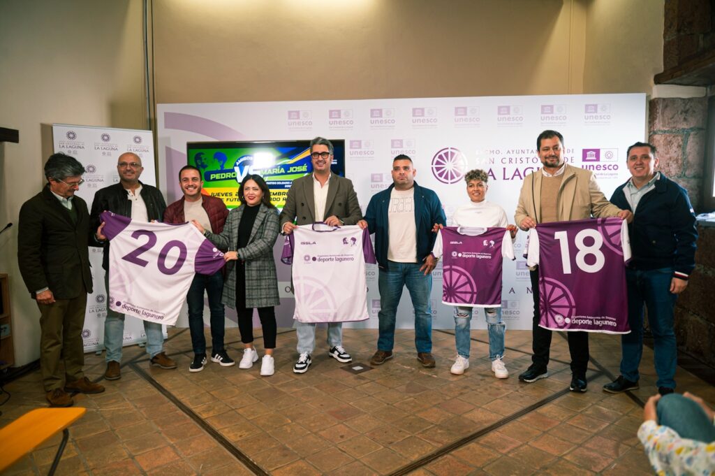 Presentación del partido solidario/Ayuntamiento de La Laguna