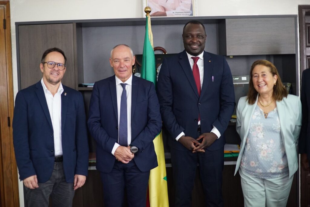 La delegación canaria estrecha lazos de cooperación con Senegal. Imagen Gobierno de Canarias