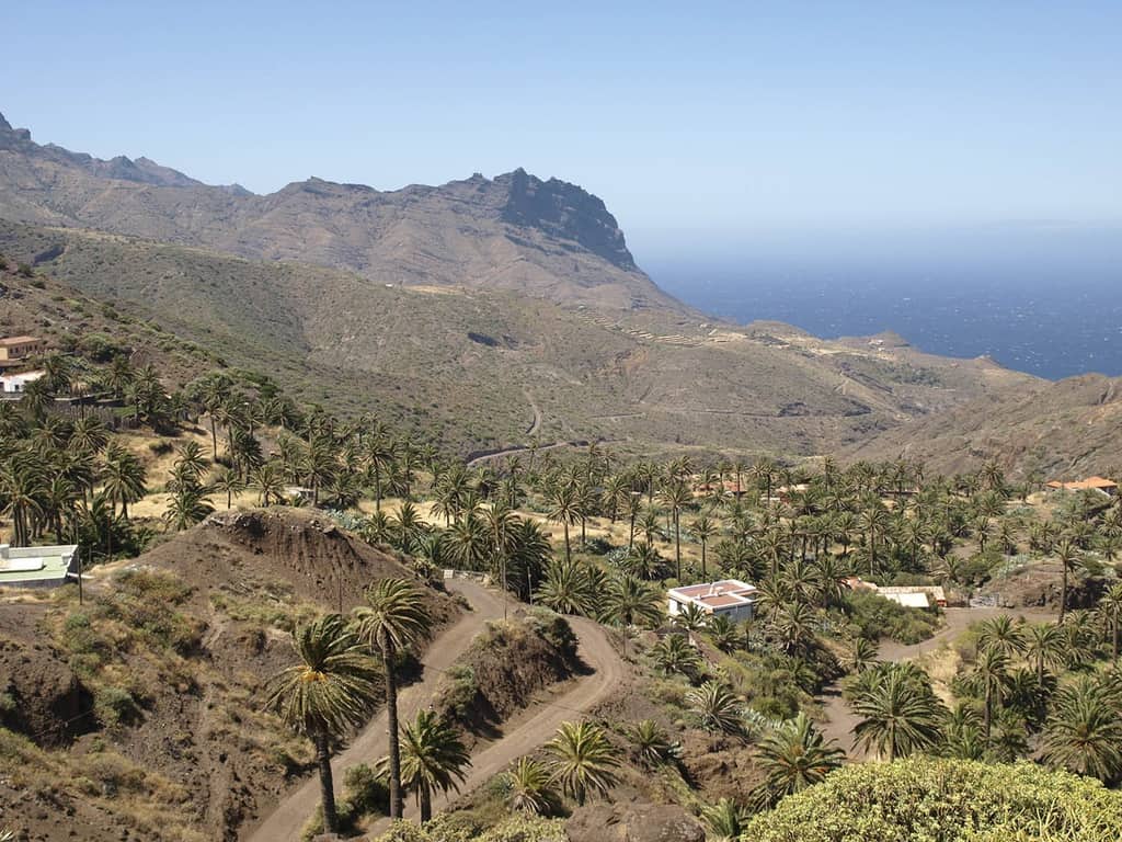 Finalizan las obras de mejora en los accesos a Tazo y Cubaba. Tazo, en La Gomera/ Ayuntamiento de Vallehermoso.