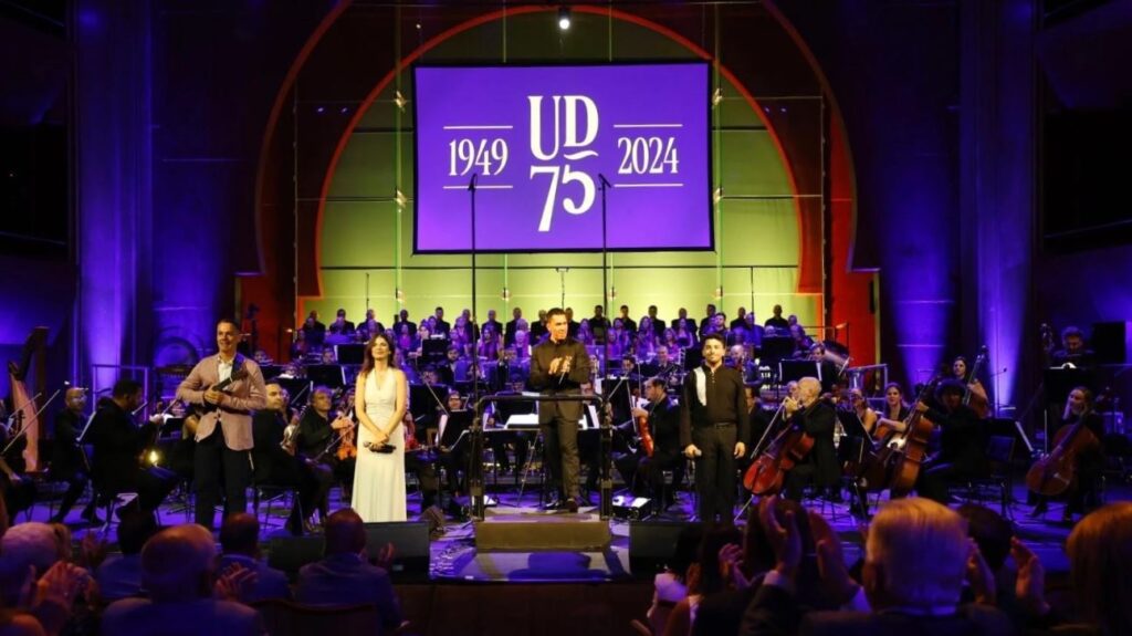 El concierto conmemorativo de la UD Las Palmas protagoniza la velada del Día de Navidad en Televisión Canaria 