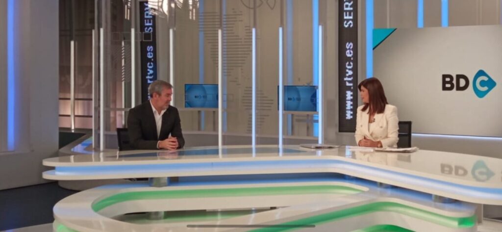 Entrevista al presidente de Canarias, Fernando Clavijo, en Buenos días Canarias / RTVC 