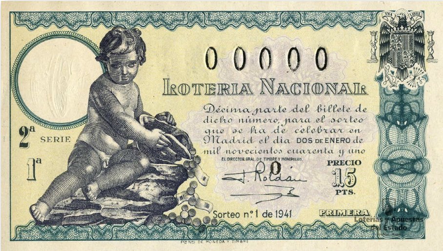 Lotería del Niño 2025, primer décimo de la historia del Sorteo