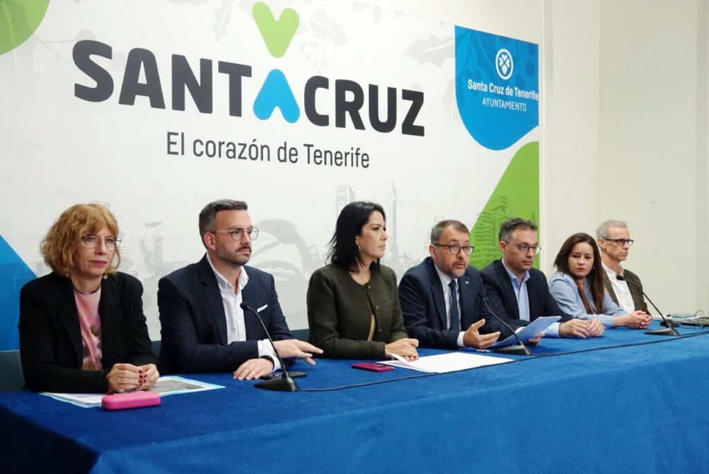 Santa Cruz creará 4.100 plazas de aparcamientos. Presentación del Plan Director de Aparcamientos de Santa Cruz de Tenerife/ Ayuntamiento de Santa Cruz de Tenerife.