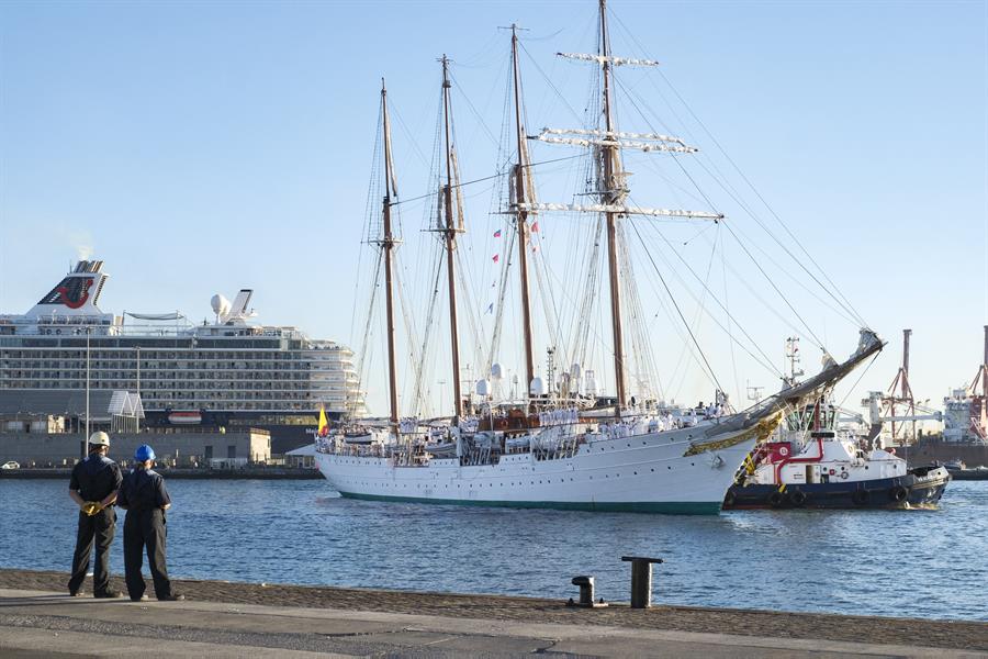 Elcano en Las Palmas de Gran Canaria