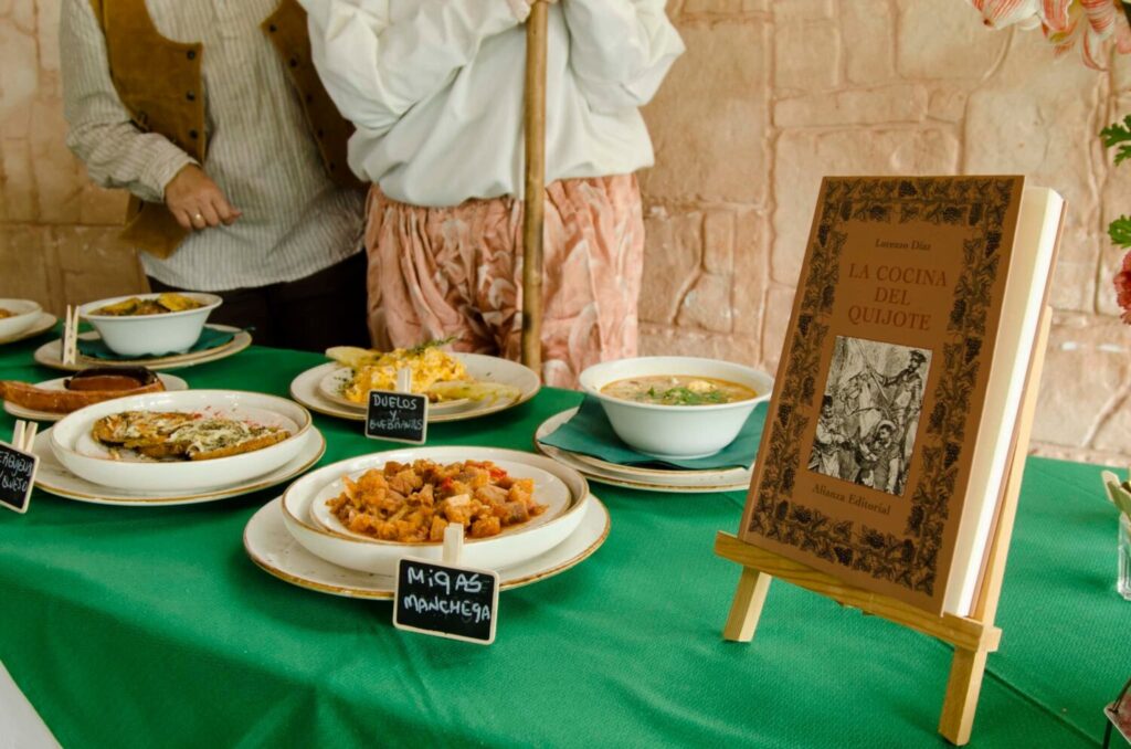 Gastronomía en la novela 'El Quijote' del escritor Miguel de Cervantes/Ayuntamiento de la villa de Moya