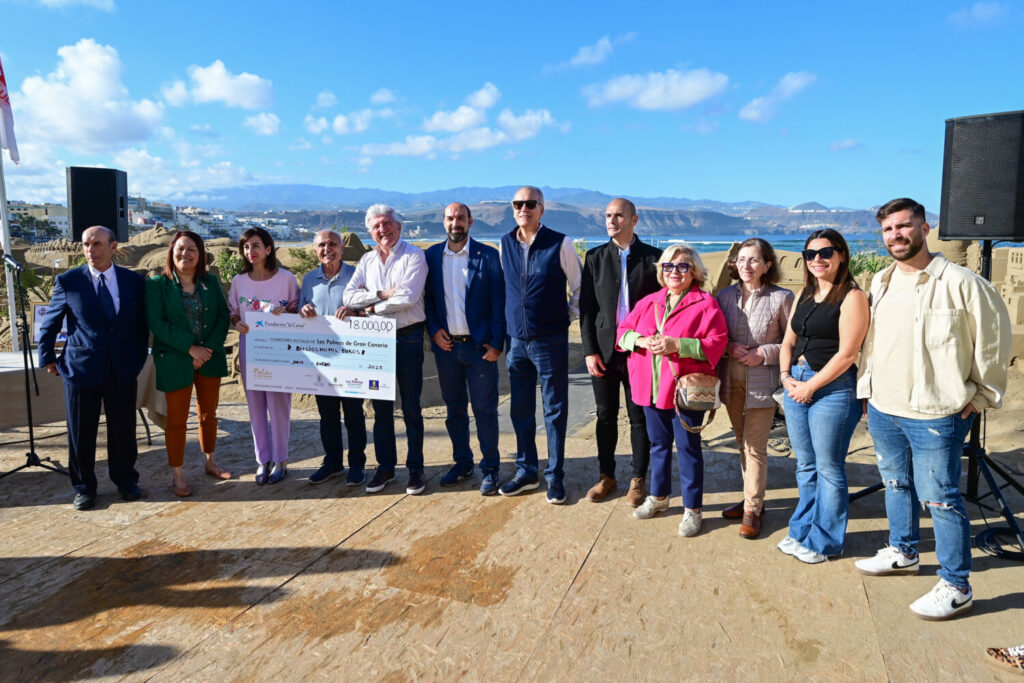 El Belén de Arena de Las Canteras consigue récord de visitantes en su 19º edición/LPA Visit