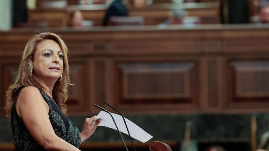 La diputada de Coalición Canaria en el Congreso, Cristina Valido, habla del riesgo de las medidas sociales para los ciudadanos