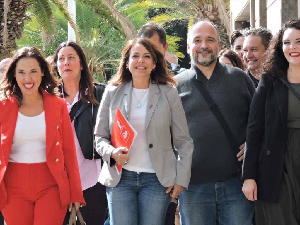 Tamara Raya se presenta a la secretaría del PSOE Tenerife. La diputada regional Tamara Raya presenta su candidatura al PSOE de Tenerife/ EUROPA PRESS 31/1/2025