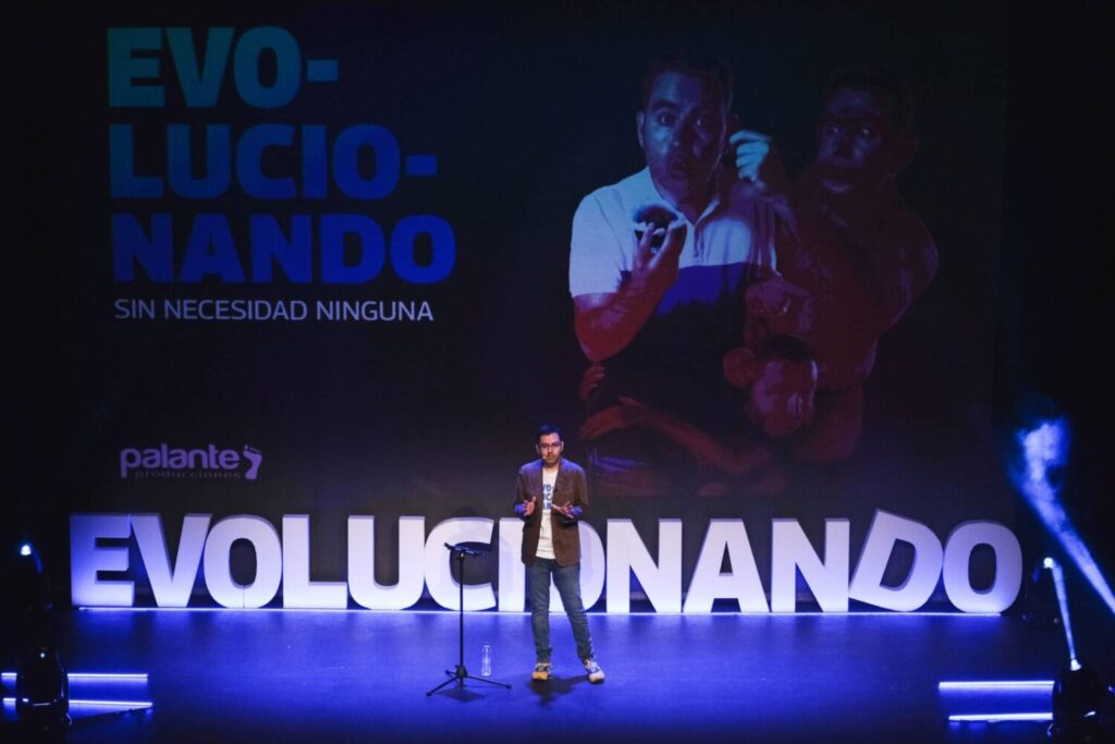 Planes en Canarias 7 al 12 enero. Darío López en 'Evolucionando'. Imagen Teatro Guimerá