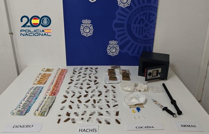 Desmantelan un punto de venta de droga en Taco, Tenerife/Policía Nacional