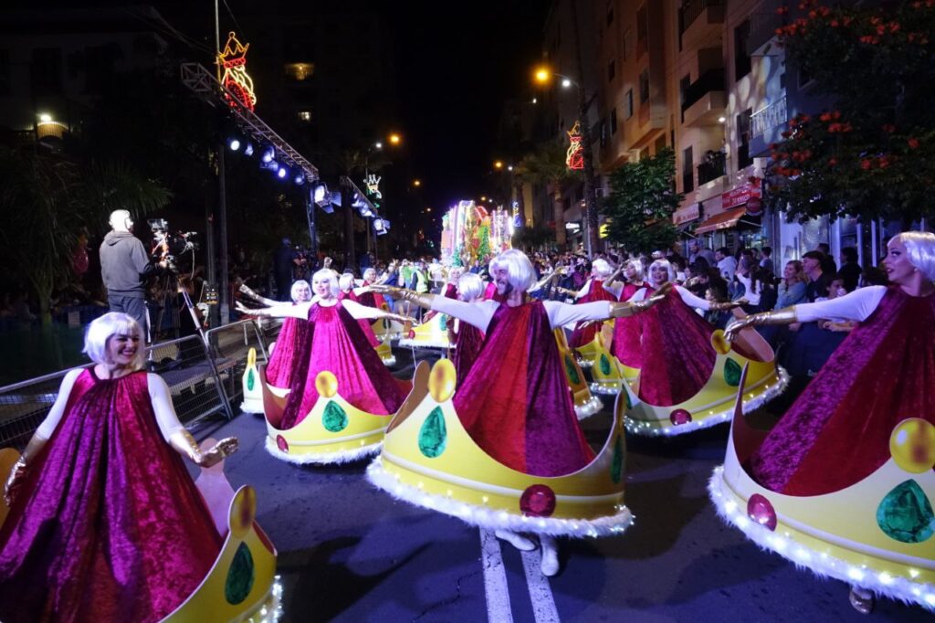 Imagen de archivo de una Cabalgata de Reyes en Santa Cruz de Tenerife