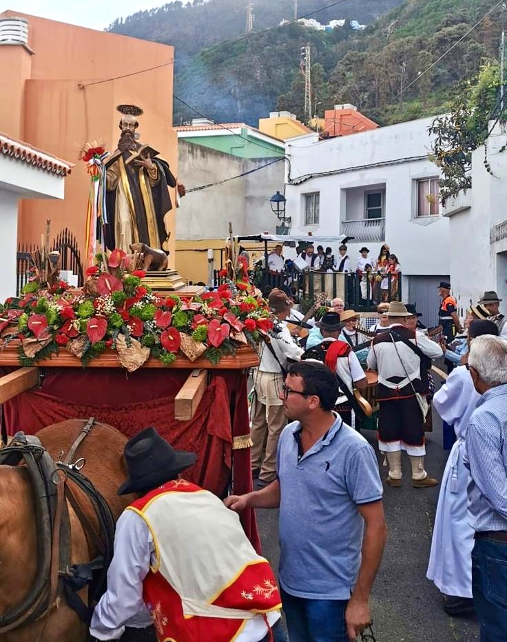 Imagen de archivo de la Romería en honor a San Antonio Abad 2024