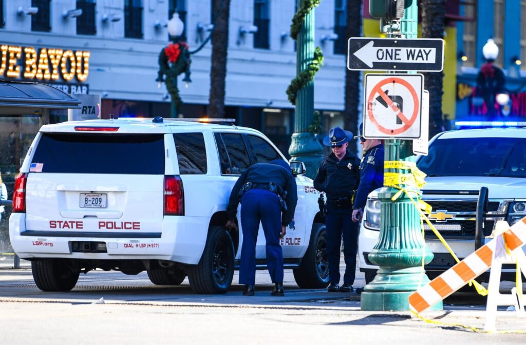 Explosivo casero en el atentado de Nueva Orleans