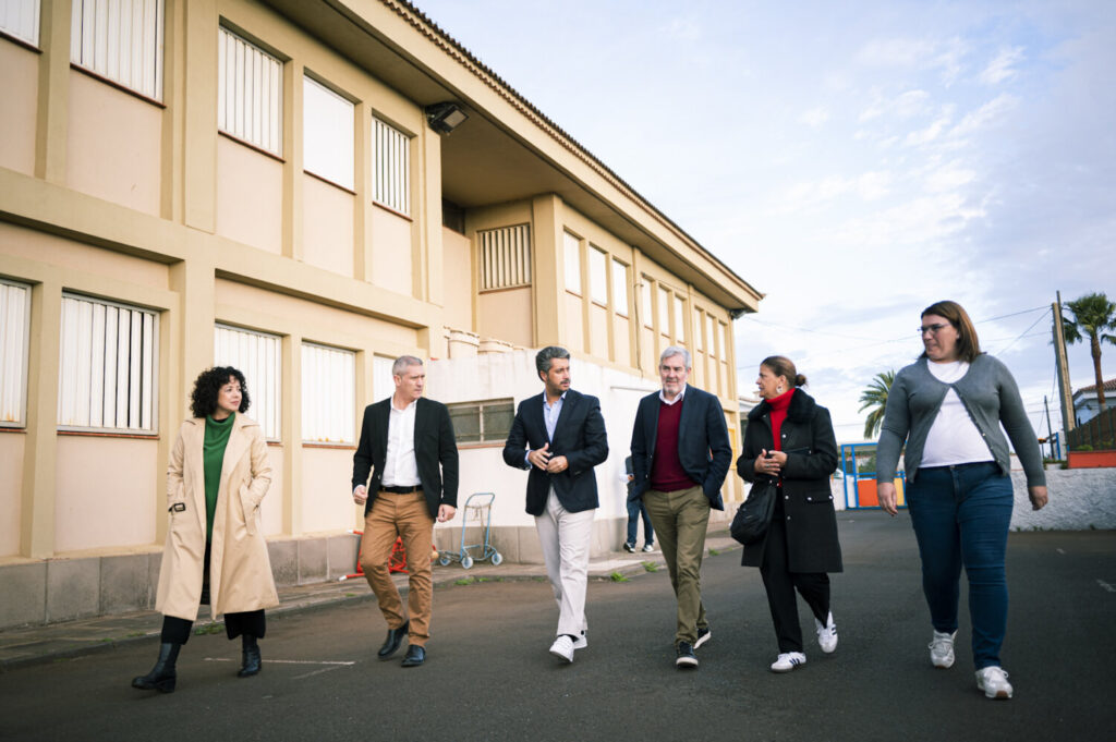 Luz verde para construir un un pabellón en el CEIP Las Mercedes y para techar la cancha del colegio El Ortigal/Ayuntamiento de La Laguna