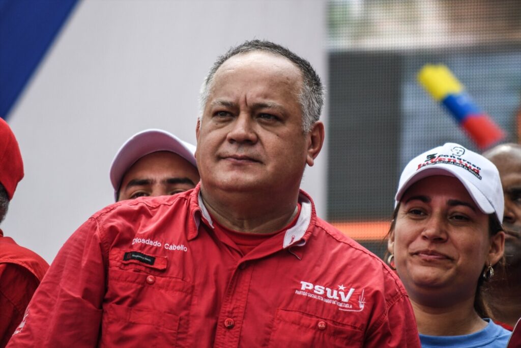 El ministro del Interior de Venezuela, Diosdado Cabello, en una imagen de archivo