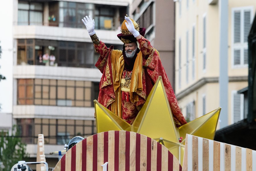 Televisión Canaria sale a las principales vías de las capitales canarias para retransmitir la cabalgata de los Reyes Magos