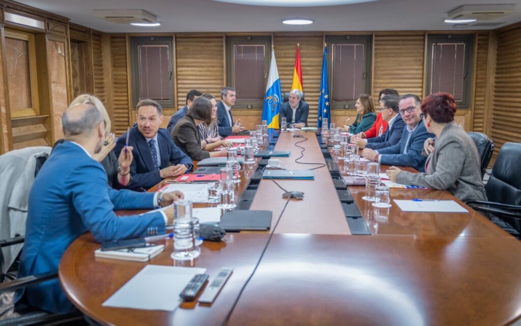 Reunión del Consejo de Gobierno de Canarias, este lunes 3 de febrero/ Presidencia del Gobierno de Canarias.