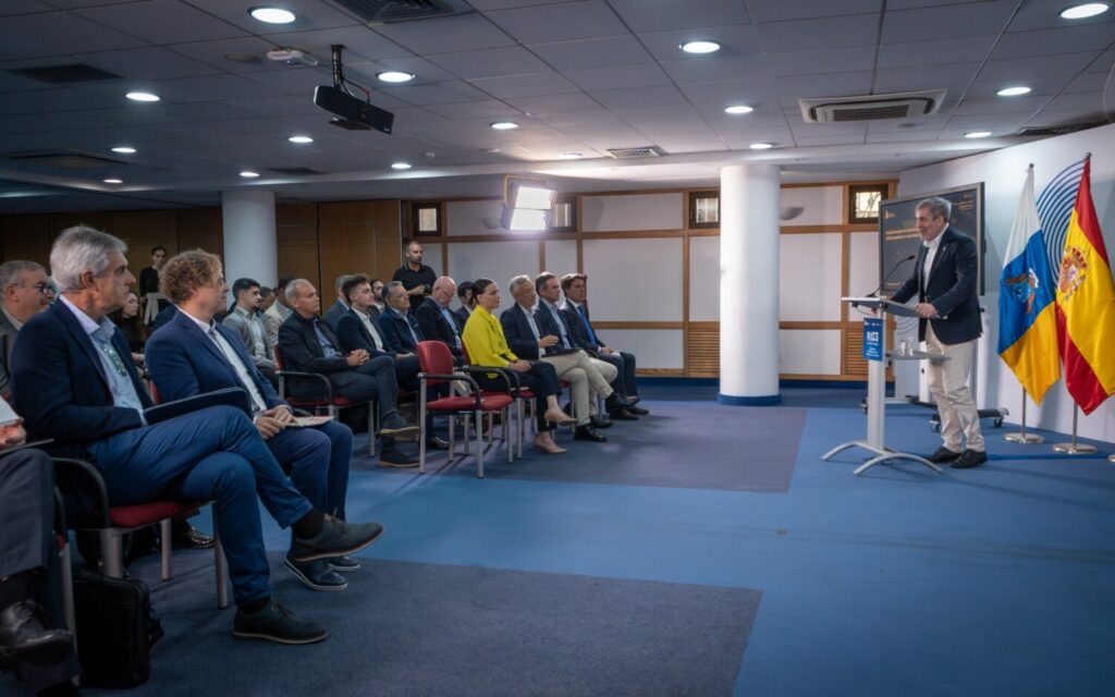 Jornada sobre sectores emergentes. Imagen: Presidencia del Gobierno de Canarias