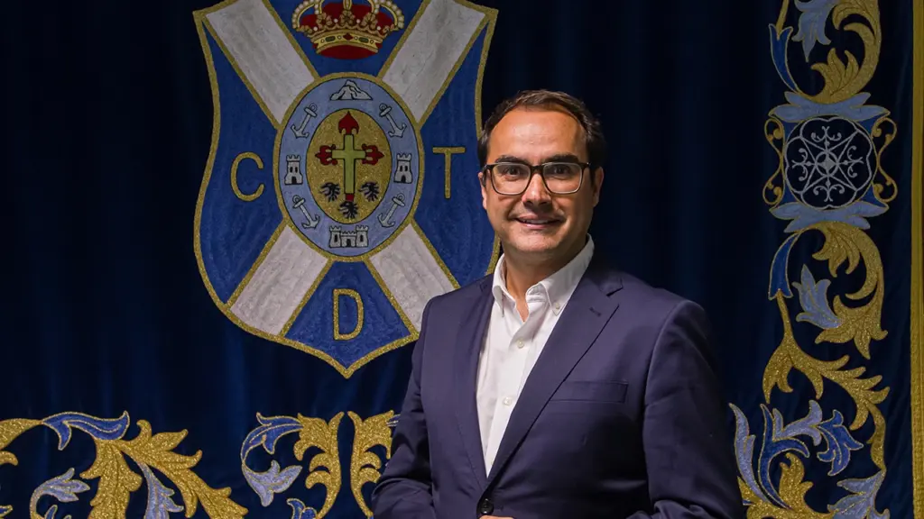 José Daniel Díaz Armas, nuevo presidente del CD Tenerife. Imagen CD Tenerife