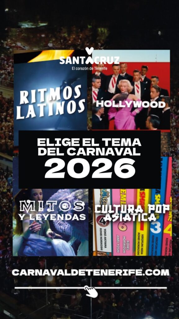 Santa Cruz de Tenerife abre el plazo para la votar la temática del Carnaval 2026