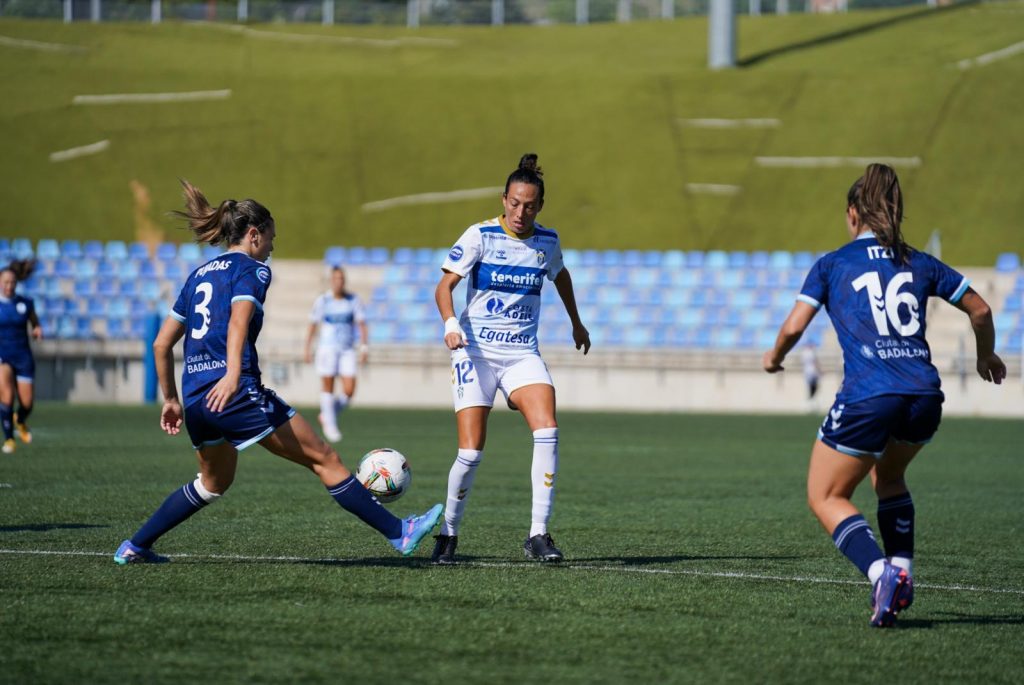 Imagen del partido de ida entre la UD Tenerife y el Levante Badalona que terminó 0 - 0 / UD Tenerife