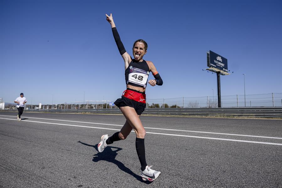 Verdeliss, en el Circuito del Jarama de Madrid en el cuarto maratón del World Marathon Challenge. Imagen EFE