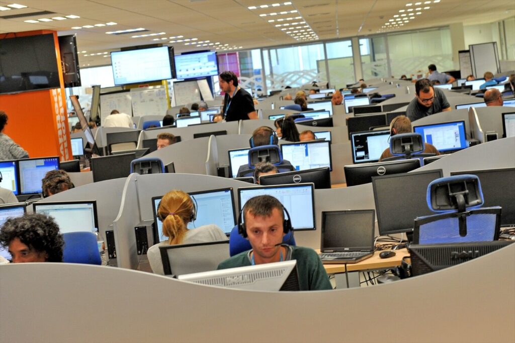 La ZEC, más empleo y más empresas. Atos, empresa de servicios instalada en la ZEC. Imagen:  Manuel Expósito González / Europa Press