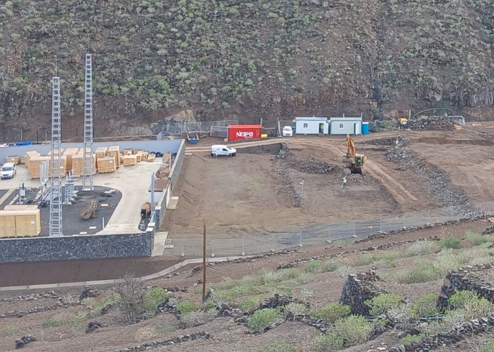 Lugar en el que se instalará la subestación en La Gomera  / Endesa 