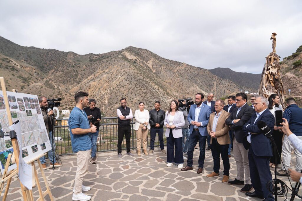 Comienzan las obras de encauzamiento del barranco de Vallehermoso