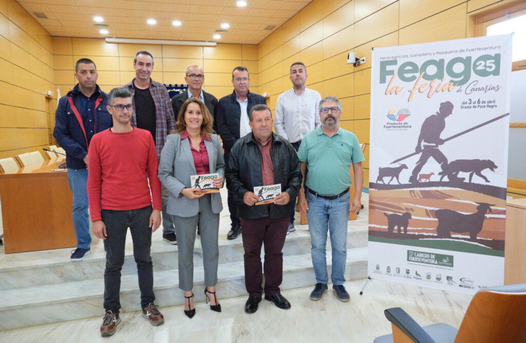 FEAGA 2025 homenajeará a la ganadería de costa. Presentación de FEAGA 2025/ Cabildo de Fuerteventura.