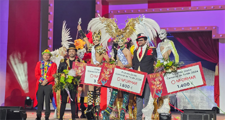 Premiados en la Gala Drag de Telde 2024. Imagen Ayuntamiento de Telde