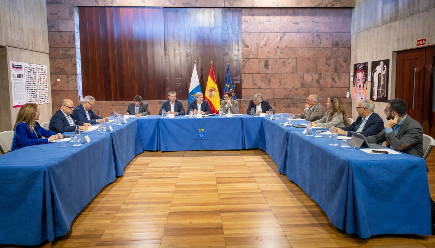 Reunión del Pacto Canario por la Migración. Imagen Presidencia del Gobierno 