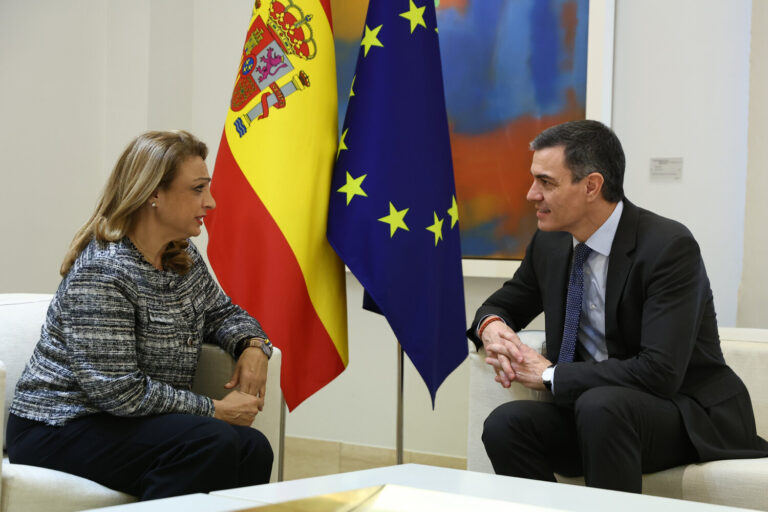 Valido traslada a Sánchez la confianza de CC en una «Europa fuerte y segura» en todas sus fronteras, también en Canarias