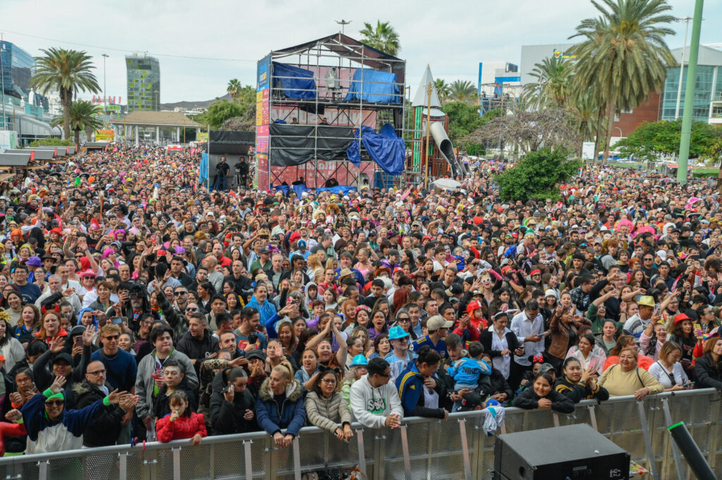 Más de 95.000 personas disfrutan del puente de Carnaval en Las Palmas de Gran Canaria