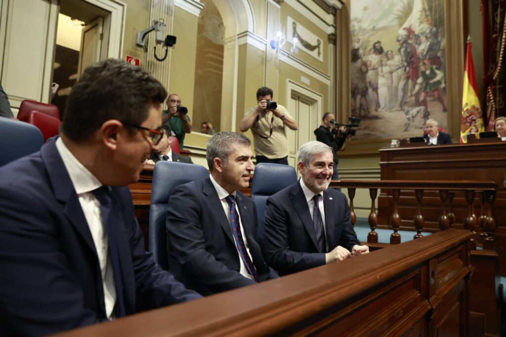 Clavijo hace balance de su legislatura en el Debate sobre el Estado de la Nacionalidad Canaria